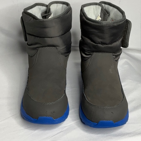 UGG Gray and Blue Rain & Snow Boots Thinsulate Lining Shearling Footbed - Picture 9 of 10